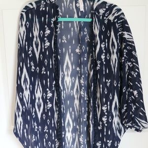 Ikat Style Kimono
